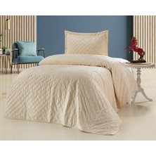 Bella Home Zara Kadife Yatak Örtüsü Tek Kişilik