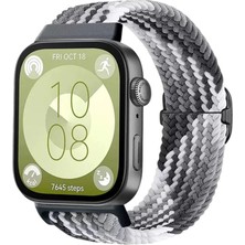 Huawei Fit 4  Kordon - Gri-Siyah