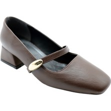 Ayakkabımood 4 cm Kalın Topuklu Kadın Ayakkabı