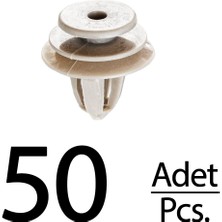 Alpha Auto Part Honda Insight Odyssey Accord Cr-V Fit Için Kapı Tutucu Klips - 50 Adet