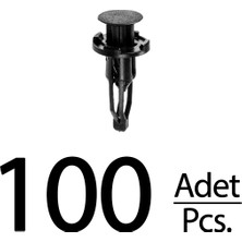 Alpha Auto Part Lexus RX350 RX450H Toyota Celica Corolla Echo Yaris Için Tampon Klips - 100 Adet