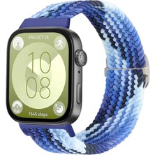 Huawei Fit 4  Kordon - Lacivert-Mavi