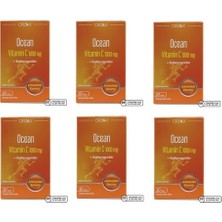 Orzax Ocean Vitamin C 1000 Mg 30 Tablet 6 Adet