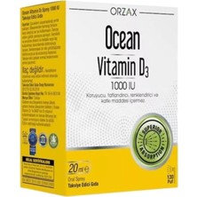 Orzax Ocean Vitamin D3 1000 Iu Sprey 20ML-MFREYON00990