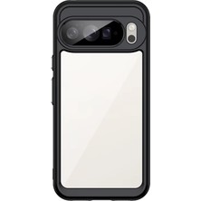 Microcase Google Pixel 10 / Google Pixel 10 Pro Shield Serisi Darbeye Dayanıklı Yarı Esnek Plastik Tpu Kılıf - AL8100