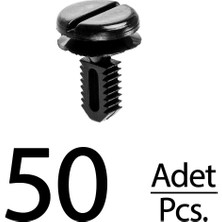 Alpha Auto Part Bmw 3 Serisi 5 Serisi 7 Serisi Için Bagaj Döşeme Klips - 50 Adet