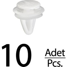 Alpha Auto Part Honda Civic Insight Odyssey Accord Cr-V Için Kapı Döşeme Klips - 10 Adet