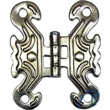 TE Dükkan Eco Lounge Dekoratif Sac Kelebek Menteşe - Küçük, Nikel, 100 Adet