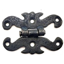 TE Dükkan Eco Lounge Antika Tarz Dekoratif Pirinç Kelebek Menteşe - Oksit