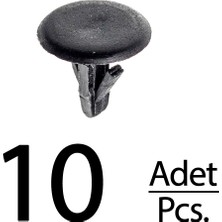 Alpha Auto Part Mazda Için Kaput Uç Lastik Klips - 10 Adet