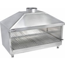 Pimak Paslanmaz Izgara Kömürlü 75 x 60 x 105 (CM)