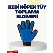 TE Dükkan Yumuşak Silikonlu Kedi ve Köpek Tüy Toplama Eldiveni – Masaj Etkili Tüy Dökülme Önleyici