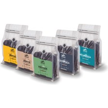 Vestron Coffee Works Dünya Kahveleri Seti 5x250g |%100 Arabica|Medium Roast|Single Origin V22