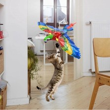 TE Dükkan Uçan Papağan Kedi Oyuncağı