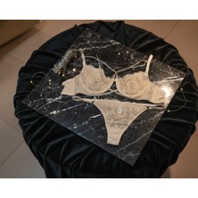 Reyn Ten Rengi Dantelli Destekli Sütyen ve Külot Takımı -