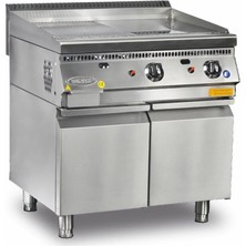 Pimak Doğalgazlı Pleyt Izgara 700 Seri 80X70X85 cm