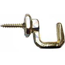 Eco Lounge Vidalı Kanca, Askı Büyük - 15X23MM, Sarı - 1 Adet