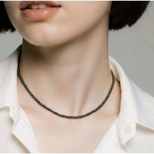 Doğal Siyah Inci Kolye, Minimalist Zerafetin Siyah Incisi