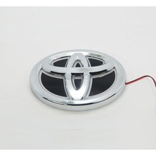 Qiaqi Toyota LED Amblem 14X10CM