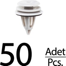 Alpha Auto Part Bmw 3 Serisi 5 Serisi 6 Serisi Için Kapı Döşeme Klips- 50 Adet