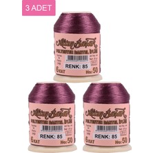 Marsilyan 3 Adet Altınbaşak Oya ve Dantel Ipi 20 gr - Royaleks - No: 085