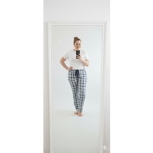 Şerice Unisex Büyük Beden Pamuklu Ince Nefes Alan Kumaş Pijama Altı  (Beden Ölçüleri Açıklamada)