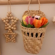 Ss Eral Koop Çok Amaçlı Dekoratif Hasır Sepet