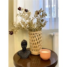 Ss Eral Koop Çok Amaçlı Dekoratif Hasır Vazo