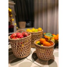 Ss Eral Koop 3 Boy Açık Çapraz Hasır Saksı