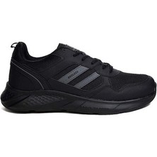 Mergenshoes Bld Siyah Füme Fileli Büyük Numara Erkek Spor Ayakkabı