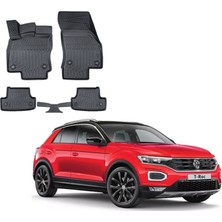 X Power Tuning Volkswagen T-Roc Uyumlu 3D Havuzlu Paspas