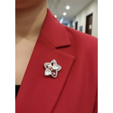 Cash Trade Yıldız Çiçek Broş