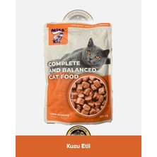 Miss Kis Premium Pouch Kuzu Etli Yetişkin Kedi Konservesi 100 gr