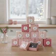 EyER Shoping 2026 Advent Calendar Kutusu Kız Çocuklarına Özel Takı Toka