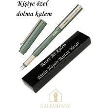 Kalemhane Kişiye Özel Scrikss Dolma Kalem Özel Kutulu (Yeşil)