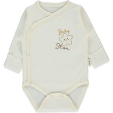 Bebetto Interlok Kruvaze Body (Be Kınd) Koyu Ekru