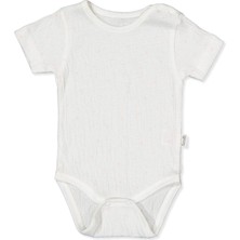 Bebetto Süprem Kısa Kollu Body Ay (Mını Heart) Pembe