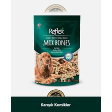 Reflex Semi-Moist Mix Bones - Karışık Kemikler Köpek Ödül Maması - Ödül Atıştırmalığı 150 gr