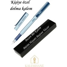 Kalemhane Kişiye Özel Scrikss Dolma Kalem Özel Kutulu (Mavi)