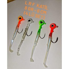 Hobimexpress Lrf Atçek Katili - 8 gr 6 cm ( 4 Lü ) Set