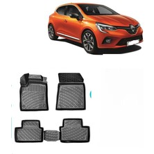 X Power Tuning Renault Clio 5 Uyumlu 3D Havuzlu Paspas