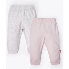 Bebetto Patiksiz Pantolon 2li (Always Raporlu Interlok) Pembe