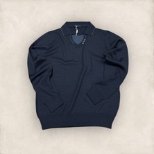 Neyir Düğmeli Polo Yaka Kazak