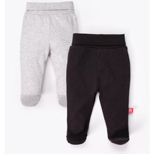 Bebetto Patikli Pantolon 2li (Always Raporlu Interlok) Siyah