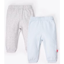 Bebetto Patiksiz Pantolon 2li (Always Raporlu Interlok) Mavi