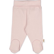 Bebetto Organik Süprem Double Patikli Pantolon (Organıc My Mushroom) Gül Kurusu