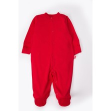 Bebetto Eldivenli Patikli Tulum (Always Raporlu Interlok) Kırmızı