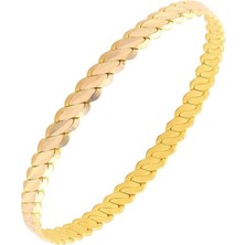 Day 1 Adet Mersin Burma Bilezik (Gerçek Altın Görünümlü A Kalite )