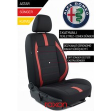 Raxon Alfa Romeo Neptune Series 2+1 Uyumlu Tay Tüyü Oto Koltuk Kılıfı - Premium Şık ve Konforlu Tasarım