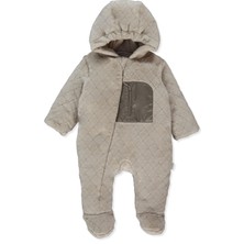 Bebetto Velsoft Elyaflı Patikli Kozmonot (Puffy) Bej